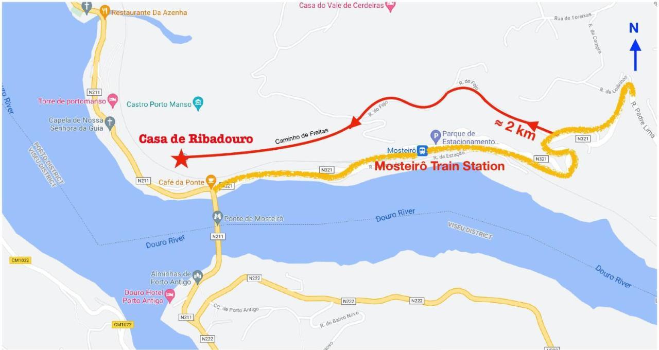 Homestay Casa De Ribadouro *